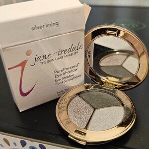 Jane Iredale Pressed Eyeshadow Trio - Silver Lining